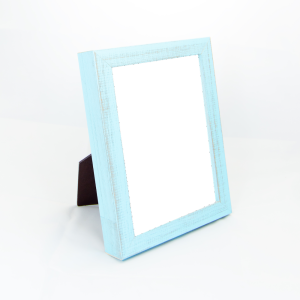 Light Blue Rustic Photo Frame