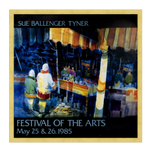 NRAS Festival Poster 1985 - Sue Ballenger Tyner