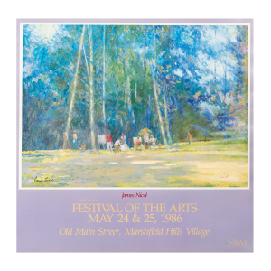 NRAS Festival Poster 1986 - James Nichol Unframed