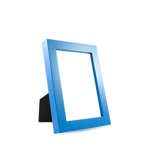 Vibrant Collection Simple Light Blue Frame