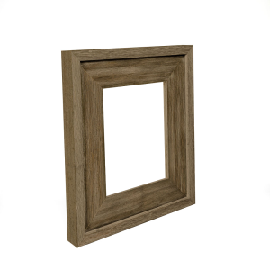 Brown Wide Barnboard Frame
