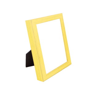 Yellow Rustic Photo Frame