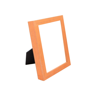 Orange Rustic Photo Frame